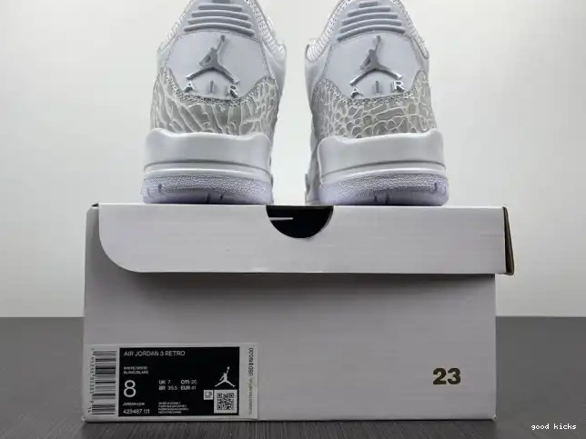 Cheap Jordan 429487-111 White' Retro PS 3 'Triple Air 0404